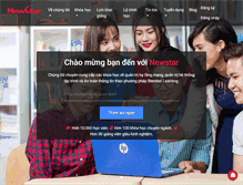 Tablet Screenshot of newstar.vn