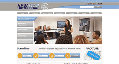 Desktop Screenshot of newstar.eu