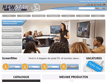 Tablet Screenshot of newstar.eu